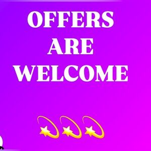 MAKE AN OFFER 💫💫💫